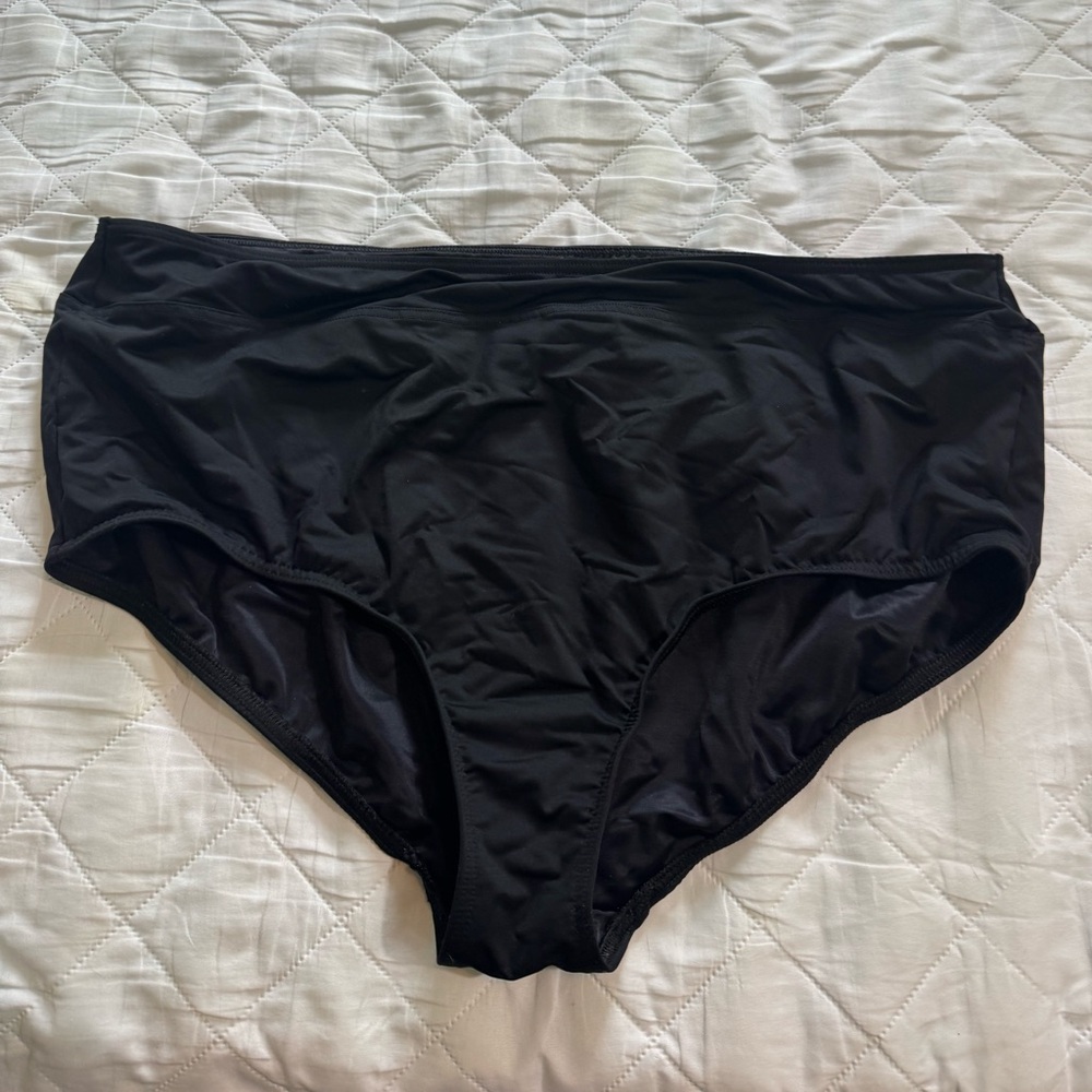 Land’s End Women’s Full Coverage, High Waisted Bathing Suit Bottom